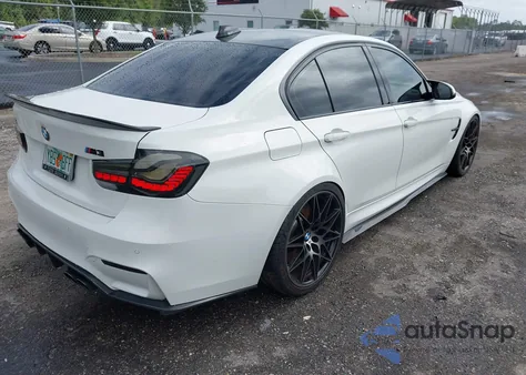 2018 BMW M3 из США, поврежденный, VIN WBS8M9C57J5L71611